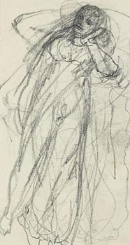 John Butler Yeats, Girl at Morgan O'Driscoll Art Auctions