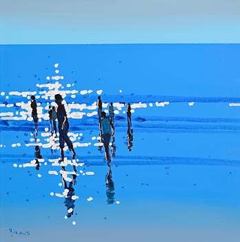 John Morris, A Day at the Beach at Morgan O'Driscoll Art Auctions