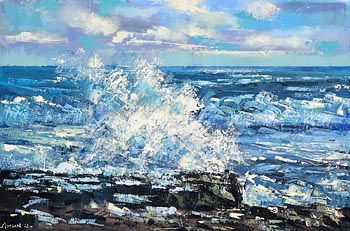 Henry Morgan, Stormy Evening, Doolin (2021) at Morgan O'Driscoll Art Auctions