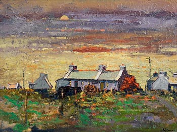 Alex McKenna (b.1943), Folding Light, Dogport Ridge, Achill at Morgan O'Driscoll Art Auctions