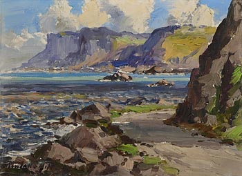 Rowland Hill, Fairhead from Ballycastle at Morgan O'Driscoll Art Auctions