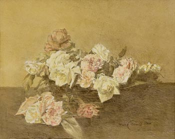 Mark O'Neill, Basket of Roses (1994) at Morgan O'Driscoll Art Auctions