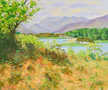 Fergal Flanagan, Spring, Lakes of Killarney at Morgan O'Driscoll Art Auctions
