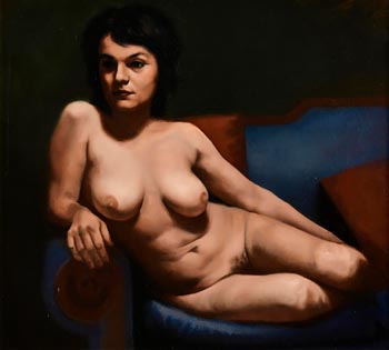 Francis O'Toole, Florentine Nude at Morgan O'Driscoll Art Auctions