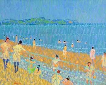 Desmond Carrick, Spanish Beach at Morgan O'Driscoll Art Auctions