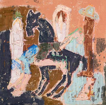 Julie Poulsen, The Tumble (2021) at Morgan O'Driscoll Art Auctions