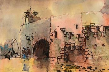 Kenneth Webb, Spanish Arch, Galway at Morgan O'Driscoll Art Auctions