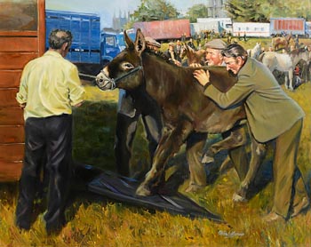Chris Christofferson, A Stubborn Streak, Ballinasloe (2007) at Morgan O'Driscoll Art Auctions