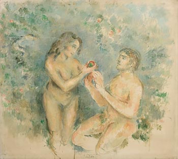 Stella Steyn, Adam and Eve at Morgan O'Driscoll Art Auctions