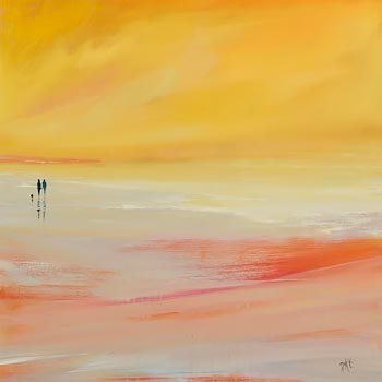 Paula McKinney, Tranquil Beach Stroll at Morgan O'Driscoll Art Auctions