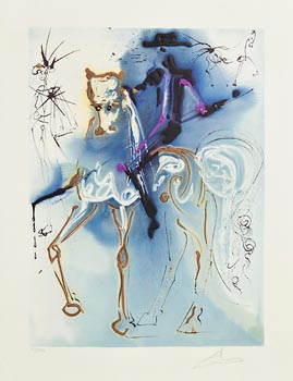 Salvador Dali, Le Picador - From the Dalinean Horses Series at Morgan O'Driscoll Art Auctions