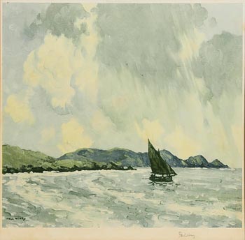 Paul Henry, Galway Fishing Boat at Morgan O'Driscoll Art Auctions