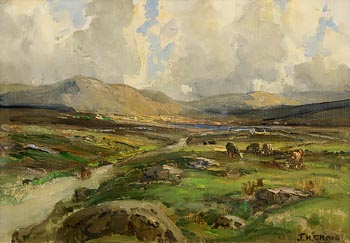 James Humbert Craig, Lough Anure, Co. Donegal at Morgan O'Driscoll Art Auctions