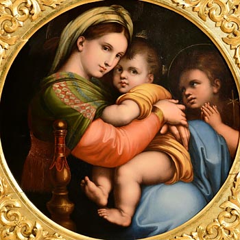 After Raphael, Madonna Della Sedia at Morgan O'Driscoll Art Auctions