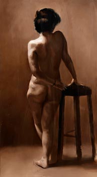 Francis O'Toole, Female Nude at Morgan O'Driscoll Art Auctions
