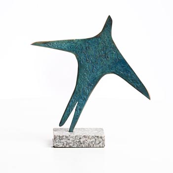 Ray Delaney, Blue Bird at Morgan O'Driscoll Art Auctions