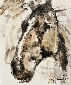 Con Campbell, The Mare at Morgan O'Driscoll Art Auctions