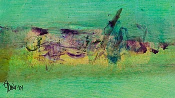 Gerald Davis, Summer Clouds (2001) at Morgan O'Driscoll Art Auctions