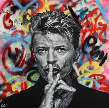 LA Hart, David Bowie (2019) at Morgan O'Driscoll Art Auctions