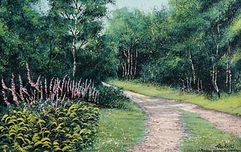 Peter Knuttel, Foxgloves, Glenmalure, Co. Wicklow at Morgan O'Driscoll Art Auctions