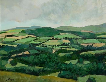 John Coyle, Wicklow Landscape at Morgan O'Driscoll Art Auctions