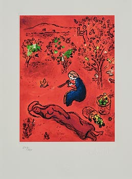 Marc Chagall, Noon, In Summer at Morgan O'Driscoll Art Auctions