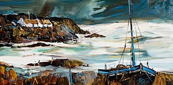 J.P. Rooney, Rising Tide in the Cove at Morgan O'Driscoll Art Auctions