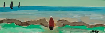 Markey Robinson, Waiting by the Shore at Morgan O'Driscoll Art Auctions