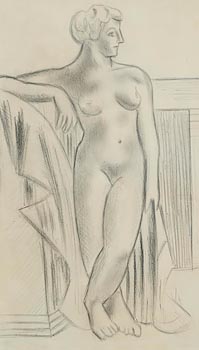 20th Century English School, Female Nude Study at Morgan O'Driscoll Art Auctions