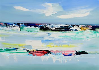 Majella O'Neill Collins, Towards Heir Island (2020) at Morgan O'Driscoll Art Auctions