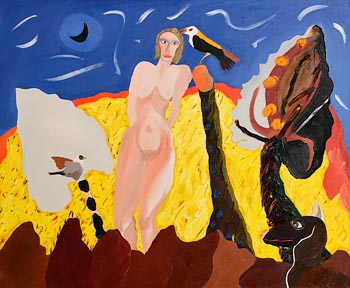 Michael Mulcahy, Venus of the Bird Song (1981) at Morgan O'Driscoll Art Auctions
