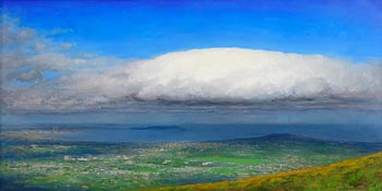 Conor Walton, Clouds Over Dublin (2008) at Morgan O'Driscoll Art Auctions