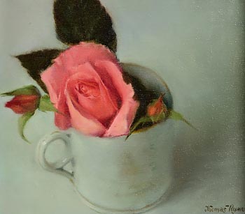 Thomas Ryan PPRHA (1929-2021), Coffee-Can Rose (1977) at Morgan O'Driscoll Art Auctions