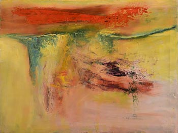 Gerald Davis, Burren at Sunset (1974) at Morgan O'Driscoll Art Auctions