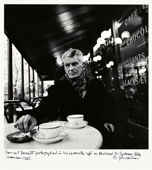 John Minihan, Samuel Beckett on Boulevard St. Jacques, Paris at Morgan O'Driscoll Art Auctions