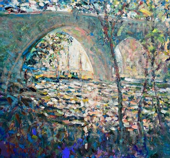 Arthur K. Maderson, Under Lismore Bridge at Morgan O'Driscoll Art Auctions