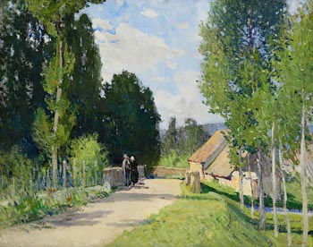 Hans Iten, Le Moulin de Monthuley, Normandy at Morgan O'Driscoll Art Auctions