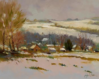 Liam Treacy, Snow in Wicklow at Morgan O'Driscoll Art Auctions