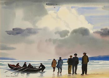 John Skelton, Landfall, Mannin Strand, Connemara (1978) at Morgan O'Driscoll Art Auctions