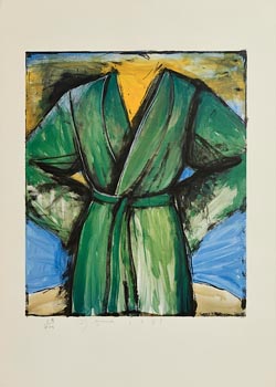 Jim Dine, The Mighty Robe (from the Astra suite portfolio 1985) at Morgan O'Driscoll Art Auctions