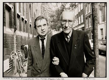 John Minihan, Francis Bacon with his Friend William S. Burroughs at Morgan O'Driscoll Art Auctions