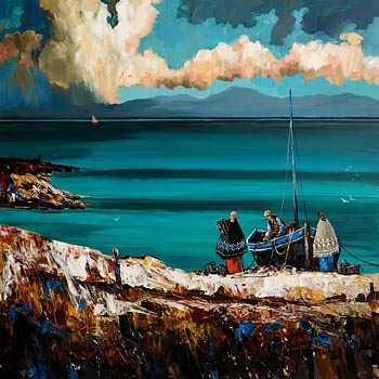 J.P. Rooney, By the Emerald Sea at Morgan O'Driscoll Art Auctions