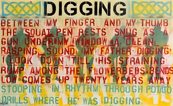 Jayne Taylor, Digging by Seamus Heaney at Morgan O'Driscoll Art Auctions