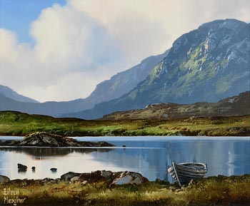 Eileen Meagher, Kylemore Lake, Connemara (2005) at Morgan O'Driscoll Art Auctions