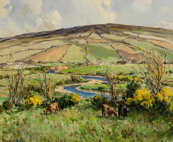 James Humbert Craig, River Dun, Cushendun, Glens of Antrim at Morgan O'Driscoll Art Auctions
