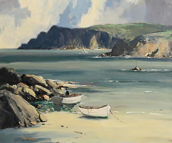 George K. Gillespie, Cushendun Bay, Co. Antrim at Morgan O'Driscoll Art Auctions