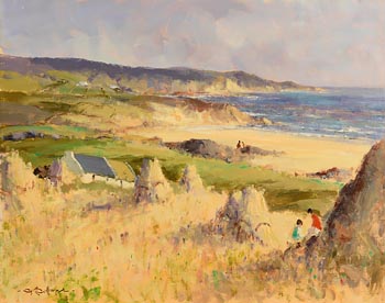 George K. Gillespie, September Morning, on the Road to Bundoran, Co. Donegal at Morgan O'Driscoll Art Auctions