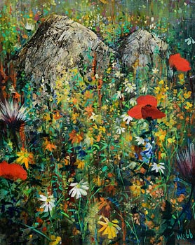 Kenneth Webb, Poppies and Daisies at Morgan O'Driscoll Art Auctions