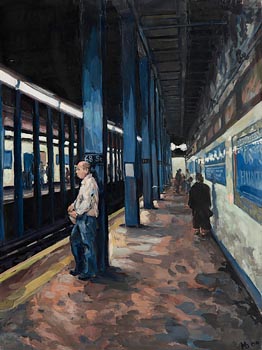 Hector McDonnell, 68th Street Subway, New York (2004) at Morgan O'Driscoll Art Auctions