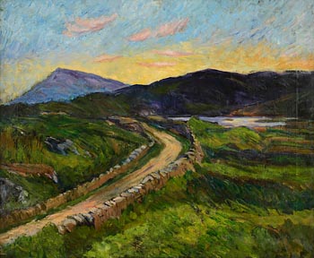 Estella Frances Solomons, Donegal Landscape at Morgan O'Driscoll Art Auctions